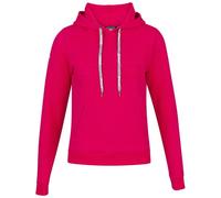 Damen Tennissweatshirt Babolat Exercise Hood Sweat Women - Rot, Rosa (XL)