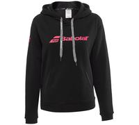 Damen Tennissweatshirt Babolat Exercise Hood Sweat Women - Schwarz (XS)