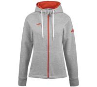 Damen Tennissweatshirt Babolat Exercise Hood Women - Grau (L)