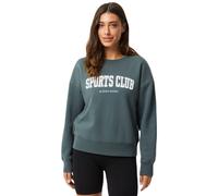 Damen Tennissweatshirt Björn Borg Ace Boyfriend Crew - urban chic - Grau (M)