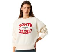 Damen Tennissweatshirt Björn Borg Boyfriend - tofu - Beige (L)