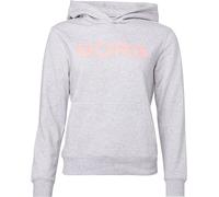 Damen Tennissweatshirt Björn Borg Logo - light grey melange - Grau (L)
