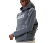 Damen Tennissweatshirt Björn Borg Stockholm Boyfriend W - stormy weather - Grau (XS)