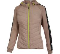 Damen Tennissweatshirt Fila Coachjacket Frida Women - stucco - Beige (XS)