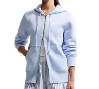 Damen Tennissweatshirt Nike Sportswear Phoenix Fleece - hydrogen blue/sail - Blau (XS)