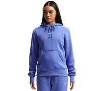 Damen Tennissweatshirt Nike Sportswear Phoenix Fleece - light medium blue/sail - Blau (M)