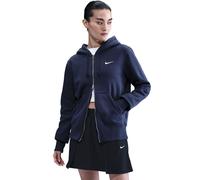 Damen Tennissweatshirt Nike Sportswear Phoenix Fleece - midnight navy/sail - Blau (XS)