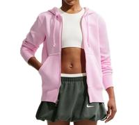Damen Tennissweatshirt Nike Sportswear Phoenix Fleece - pink foam/sail - Rosa (XS)