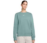 Damen Tennissweatshirt Nike Sportwear Phoenix Fleece - cannon/sail - Grün (S)