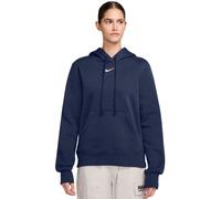Damen Tennissweatshirt Nike Sportwear Phoenix Fleece - midnight navy/sail - Blau (S)