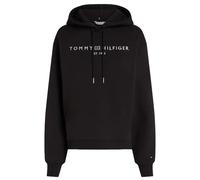 Kapuzensweatshirt TOMMY HILFIGER "MDRN REG CORP LOGO HOODIE" Gr. L (40), schwarz (black) Damen Sweatshirts (15829955-L) black