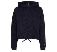 Damen Tennissweatshirt Tommy Hilfiger Relaxed Polka Dot - desert sky polka dots - Mehrfarbig, Blau (L)