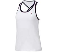 Damen Tennistop Fila Top Jodie - white/navy comb - Weiß (L)