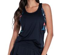 Damen Tennistop Lucky in Love Keepin It Rio Bon Voyage Tank - midnight - Schwarz (XS)
