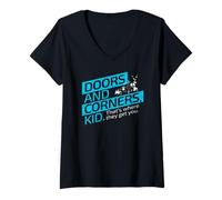 Damen The Expanse Doors and Corners T-Shirt mit V-Ausschnitt