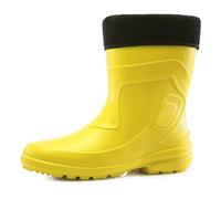 Damen Thermo Gummistiefel LA-800-2017 Dunkelgelb/Schwarz 38 38 Dunkelgelb/Schwarz