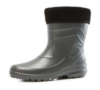 Damen Thermo Gummistiefel LA-800-2017 Grau/Schwarz 36 36 Grau/Schwarz