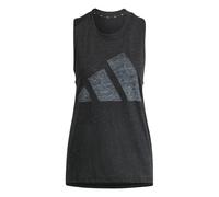 Tanktop ADIDAS SPORTSWEAR "ESSENTIALS WINNERS", Damen, Gr. XS, schwarz-weiß (schwarz, weiß), Obermaterial: 50% Polyester, 25% Baumwolle, 25% Viskose, Rundhals, Tops Tanktop (69464126-XS) schwarz, weiß
