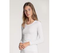 CALIDA Natural Comfort Langarmshirt Damen | Rundhals, aus hochwertiger Baumwolle, natürlicher Glanz, glatter Griff
