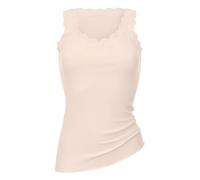Top ohne Arm aus Wolle & Seide Calida Light Ivory 4Q264/70XL