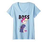 Damen Toy Story Bo Peep Boss T-Shirt mit V-Ausschnitt