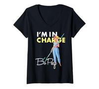 Damen Toy Story Bo Peep Charge T-Shirt mit V-Ausschnitt