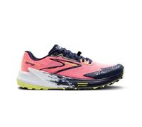BROOKS Damen Catamount 3 Sneaker, Rosa/Peacoat/Sonniges Limettengrün, 38 EU