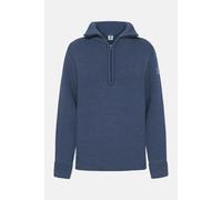 Damen Troyer Hanseheld Merino Jeans Blau GOTS Organic Blau 44