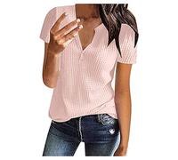 Damen Tshirt Angebote Schwarzes Top Bluse Damen Sommer Elegant Top Mit Knopfleiste Damen Frauen Fussball Trikot Oversize Hemd Schwarz Blau Weiss Gestreiftes Shirt Damen Meine Bestellung Sale