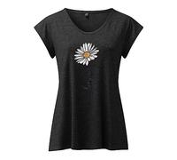 Damen Tshirt Angebote Street One Top Weiss Abendmode Damen Festlich Große Größen Shirts Damen Sommer V-Ausschnitt T Shirt Mit Schulterpolster Damen Leichte Bluse Damen Sommer Mein Bestellung Sale