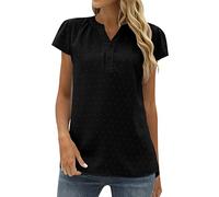 Damen Tshirt Oberteile Basic Kurzarm Bluse Tops,T Shirt Pink Damen,Sportlich Elegante Damen Blusen,Moderne Damenblusen,Durchsichtige Blusen Damen,Wickelblusen Damen,Beige Hemd Damen