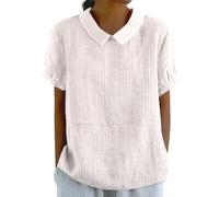 Damen Tshirt Sale Angebote Marken Baumwoll Bluse Damen Sommer Damen T-Shirt Kurzarm Carmen Oberteil Damen Schwarzer Shirt Damen Damen Neckholder Top Laengere Bluse Damen Damenbekleidung Sale Sommer