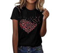 Damen Tshirt Sale Angebote Marken Chiffon Bluse Damen Kurzärmliges Spitzen-T-Shirt Mit Rundhalsausschnitt Oberteil Fledermausärmel Damen Langes Tshirt Schwarz Mein Bestellung Sale