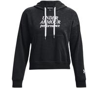 Under Armour ESSENTIAL SCRIPT Damen Hoodie, schwarz, größe M md