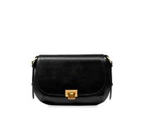 The Bridge Federica Schultertasche Leder 25 cm nero (TAS023341) schwarz