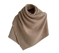 Damen Umschlagtuch Schultertuch Halstuch,Stricken Stola Große Warm Weich Poncho Shawl Frühling Herbst Winter Gestrickt Dekorativ Umschlagtuch Schal Halstuch Kopftuch Dreieckstuch für Frauen Mädchen