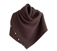 Damen Umschlagtuch Schultertuch Halstuch,Stricken Stola Große Warm Weich Poncho Shawl Frühling Herbst Winter Gestrickt Dekorativ Umschlagtuch Schal Halstuch Kopftuch Dreieckstuch für Frauen Mädchen