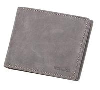 Pride and Soul Geldbörse RFID Schutz Leder 12 cm grau (47254) blau