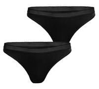 Damen Unterhosen Björn Borg Core Thong 2P - Schwarz M