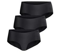 Damen Unterhosen Björn Borg Invisible Hipster 3P - black - Schwarz (S)