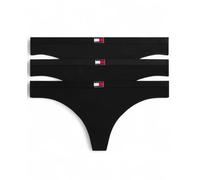 Damen Unterhosen Tommy Hilfiger Heritage Logo 3P - black - Schwarz (XL)