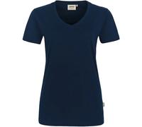 Hakro Damen V-Shirt Mikralinar® - Tinte , M (EU)