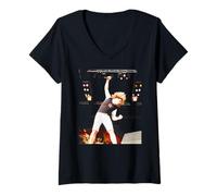 Damen Van Halen Live-Balance-Tournee aus der Zeit von Sammy Hagar 1995 T-Shirt mit V-Ausschnitt