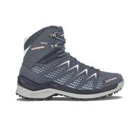 Damen Wanderschuh Lowa Innox Pro GTX MID Ws 2026 Schuhgröße: UK 8,5 stahlblau-lachs
