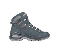 damen wanderschuhe lowa renegade evo gore tex mid blau 37.1/2