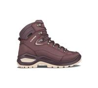damen wanderschuhe lowa renegade evo gore tex mid violet 38