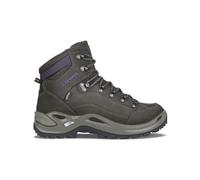 damen wanderschuhe lowa renegade gore tex mid braun violett 37