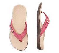 Damen Wedges Sandalen Pantoletten Zehentrenner Flip-Flops T-Spangen Slippers Pantoffeln Bohemien Flip Flops Mädchen Hausschuhe Strandschuhe Flache Sommer Freizeit Anti-Rutsch Strand Frauen Hausschuh