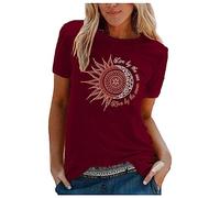 Damen Weihnachtsshirt Summer t Shirt Damen Bluse lang Damen 42 Kurze Oberteile Damen bauchfrei sexy Langarm Tunika Damen Oberteil Damen top mit Spitze Damen elegant Damen Weste lang grün