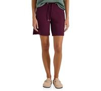 Shorts CECIL, Damen, Gr. XXL (46), grape rot, Stoff, 95% Viskose, 5% Elasthan, unifarben, normal kurz, Hosen Shorts, High Waist (97750121-XXL) grape rot